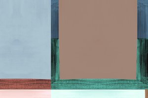 Geometrische kleurblokken
