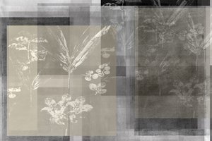 Gelaagde botanische abstractie door cartissi