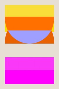 Gelaagde geometrische kleuren door cartissi