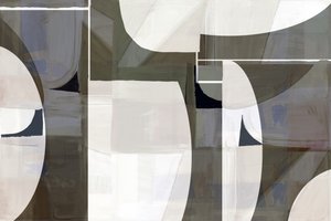 Moderne abstracte rondingen door cartissi