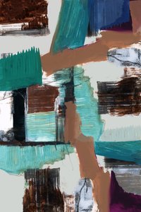 Moderne abstracte vormen door cartissi
