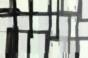 Modern raster - abstract door cartissi