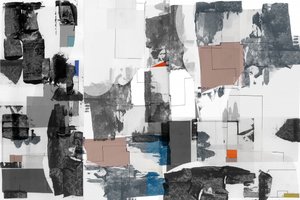 Moderne stedelijke collage door cartissi