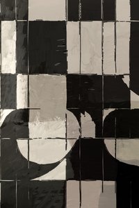 Monochrome krommen door cartissi
