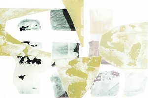 Ingetogen abstracte vormen door cartissi
