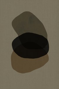 Neutrale abstracte stapel door cartissi