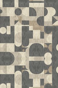 Neutrale geometrische textuur