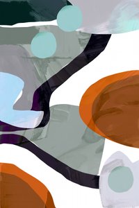 Abstracte organische vormen