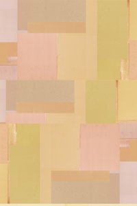 Abstracte compositie in pastelkleuren door cartissi