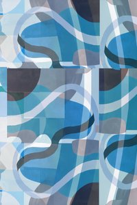 Serene Blue Flow door cartissi