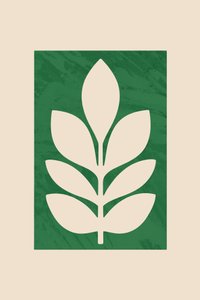 Eenvoudige botanische stengel door cartissi