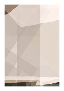 Zachte beige abstractie door cartissi