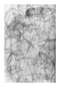 Getextureerd, monochroom, abstract door cartissi