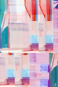 Levendige abstracte blokken door cartissi