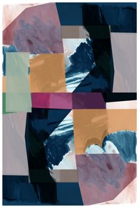 Levendige abstracte compositie door cartissi
