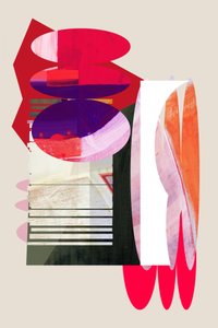 Levendige abstracte vormen door cartissi