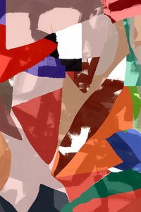 Levendige abstracte vormen
