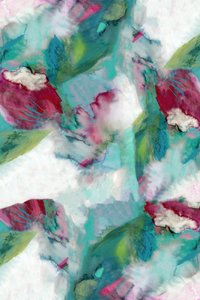 Levendig bloemenmotief door cartissi