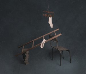 Sokken en ladder