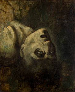 Hoofd van een verdronken man door circle of Théodore Géricault