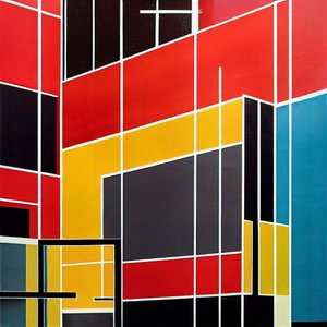 Geometrische architecturale vormen