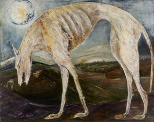 Gotische Hond, 2017 door jocasta shakespeare