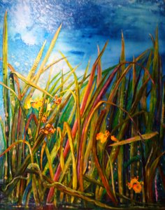 Wilde iris waterslang, 2017 door jocasta shakespeare