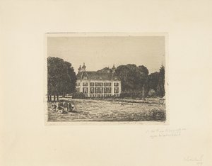 Landgoed Waterland door jonkheer Barthold Willem Floris van Riemsdijk