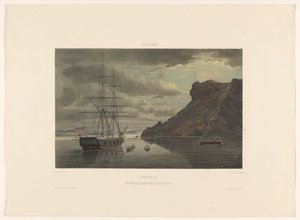 Fort Nassau en het Schottegat Curaçao. Het Fort Nassau en een gedeelte van het Schottegat