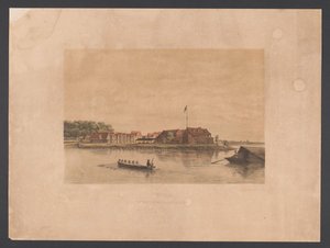 Fort Zeelandia te Paramaribo door jonkheer Jacob Eduard van Heemskerck