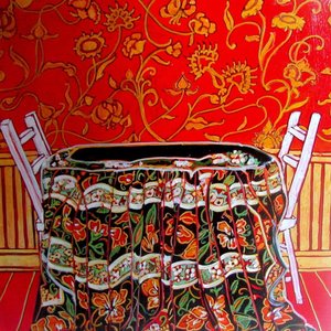 Dining Out, 2014 (beginnend met gemengde techniek) door linda arthurs