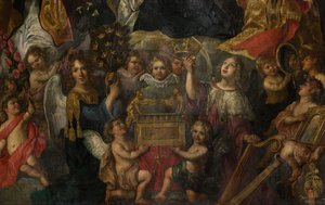 Parochiekerk (Sint-Walburgakerk). Schilderij. Nicolas De Liemaeckere