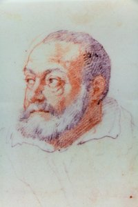Portret van Jacopo Barozzi da Vignola door or Zuccaro Federico Zuccari
