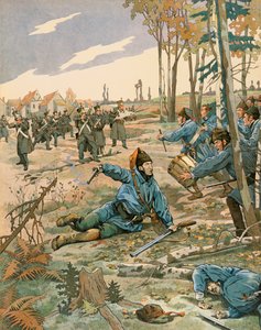 Geschiedenis van België: Slag bij Berchem Lez Antwerpen, Frederic de Merode (1792 - 1830) raakt dodelijk gewond tijdens het vechten tegen het Nederlandse leger op 24 oktober door pseudonym for Onfray de Breville Jacques Job