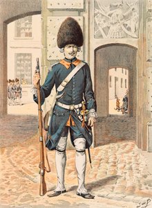 Outfit van Franse troepen door de tijden heen: 8e Regiment van de Koninklijke Garde (1815)