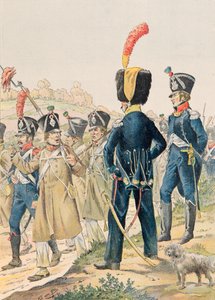 Outfit van Franse troepen in alle tijden: Officieren van Voltigeurs en Lichte Infanteriejagers onder het Eerste Keizerrijk, Privécollectie