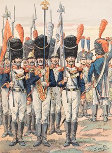 Outfit van Franse troepen in alle tijden: Porte Aigles (1812), Privécollectie