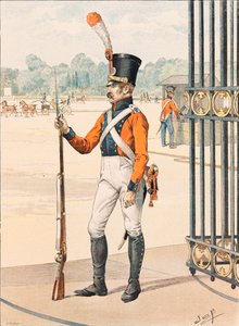 Outfit van Franse troepen door de tijden heen: Grenadier de France