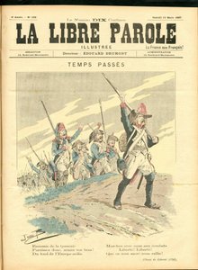 La Libre parole illustree door pseudonym for Onfray de Breville Jacques Job