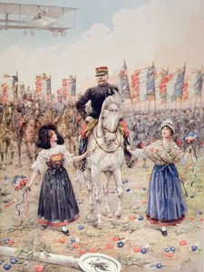 Maarschalk Ferdinand Foch (1851-1929) de Bevrijder door pseudonym for Onfray de Breville Jacques Job