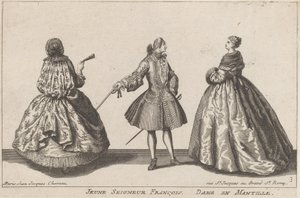 Jonge Heer Frans/Dame in Mantille