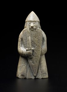 Lewis schaakstuk - Berserker