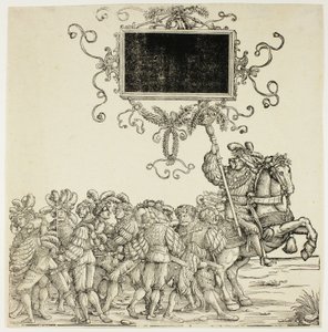 Triomf van Maximiliaan door the Elder Hans Burgkmair