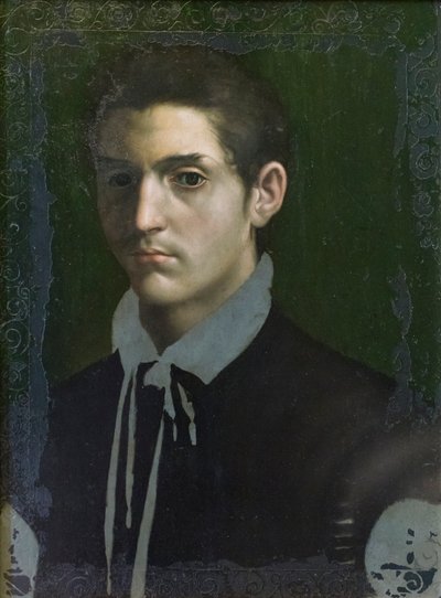 Portret van een jonge man door (1509 66) Daniele da Volterra
