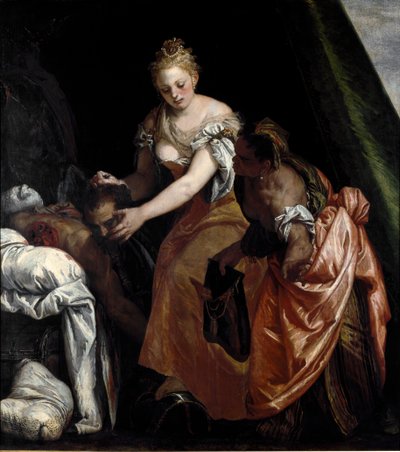 Judith met het hoofd van Holofernes door Veronese