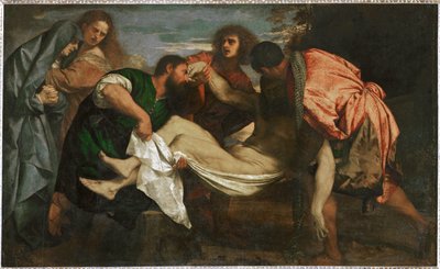 De graflegging van Christus ... door (1528-88) Veronese