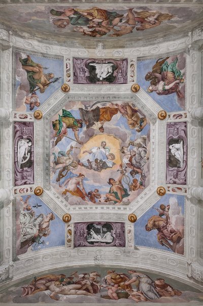 De Olympus, gewelf van de Hal van Olympus door Veronese