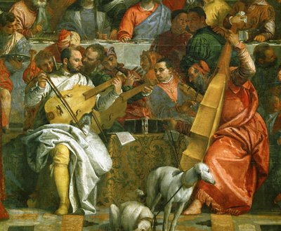 De bruiloft in Kana ... door (1528-88) Veronese