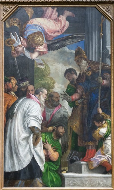 De wijding van Sint Nicolaas door (1528 88) Veronese