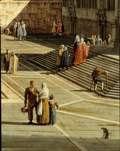 De ingang van het Canal Grande en de Saluutkerk - ... door (1697-1768) Canaletto